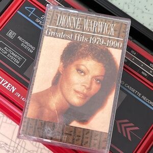 Vintage 1990 Dionne Warwick Greatest Hits 1979-1990 Cassette Tape